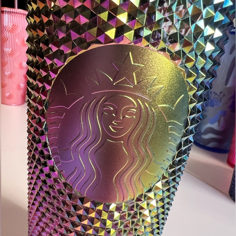 Starbucks Studded Tumbler Iridescent 24oz - Picture 2 of 6